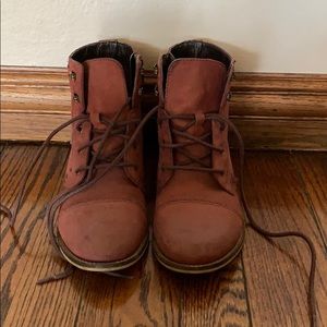 Steven Madden combat boots